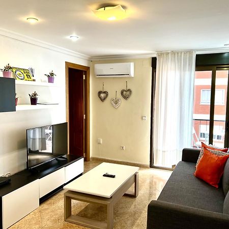 Moderno Y Acogedor Apartamento Para 6 Personas Valencia Kültér fotó