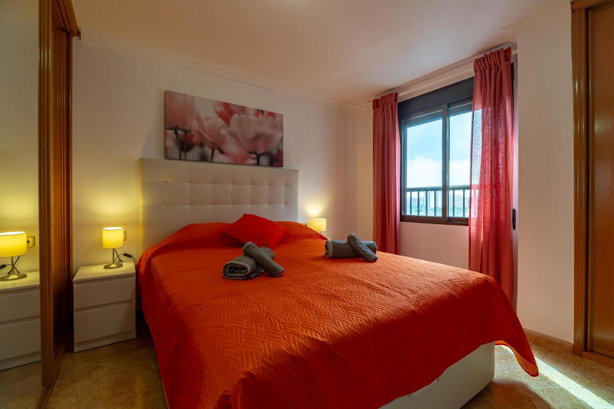 Moderno Y Acogedor Apartamento Para 6 Personas Valencia Kültér fotó